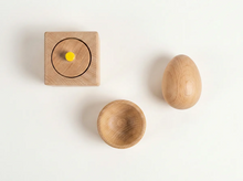 Load image into Gallery viewer, Set of Wooden Pincer Grasp and Egg Cup Puzzles
