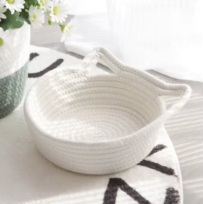 Woven Basket for Toy Storage and Toy Display