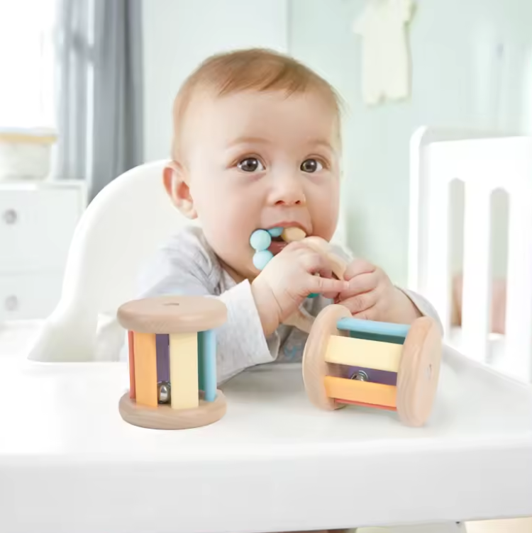 Montessori-Inspired Rolling Rattle