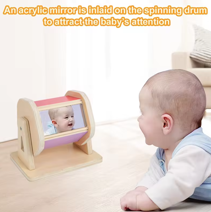 Montessori-Inspired Spinning Drum