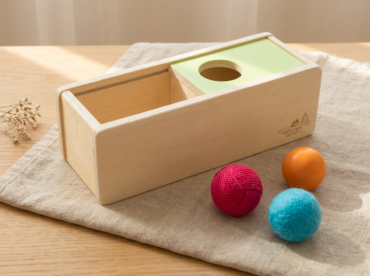 Montessori-Inspired Sliding Top Box