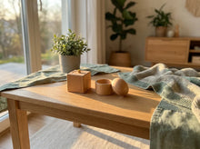 Load image into Gallery viewer, Set of Wooden Pincer Grasp and Egg Cup Puzzles