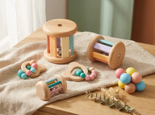 Load image into Gallery viewer, Montessori-Inspired Rolling Rattle