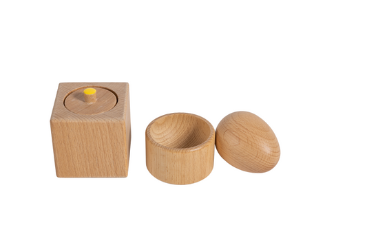Set of Wooden Pincer Grasp and Egg Cup Puzzles