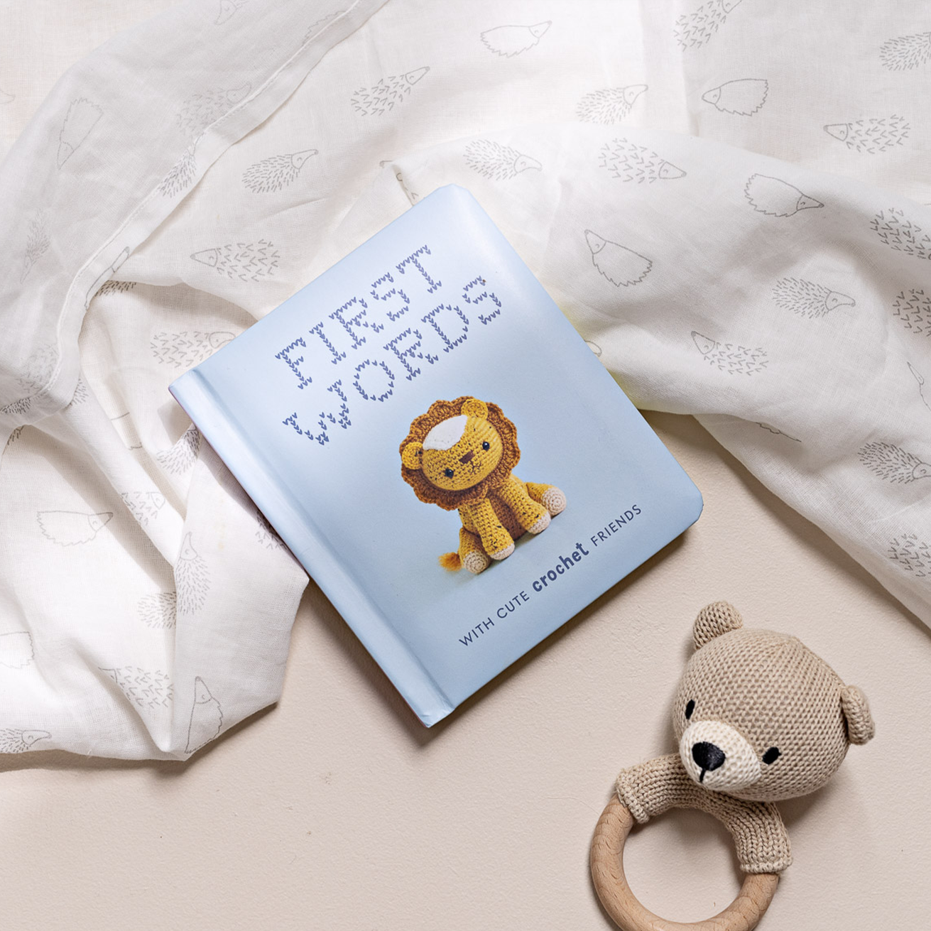 First Words w/ Cute Crochet Friends (easter basket stuffers)