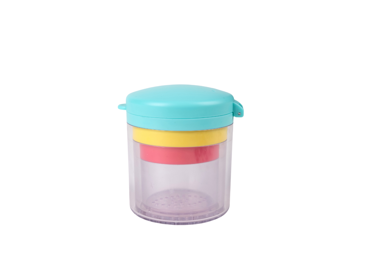 Montessori-Inspired Grip Canisters with Lid