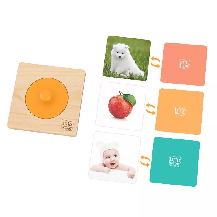 Infant First Puzzle with Insertable Pictures