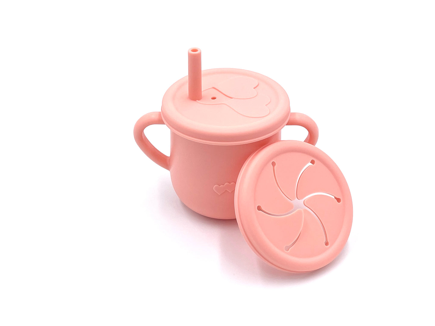 Sippy Cups with Extra Snack Lid