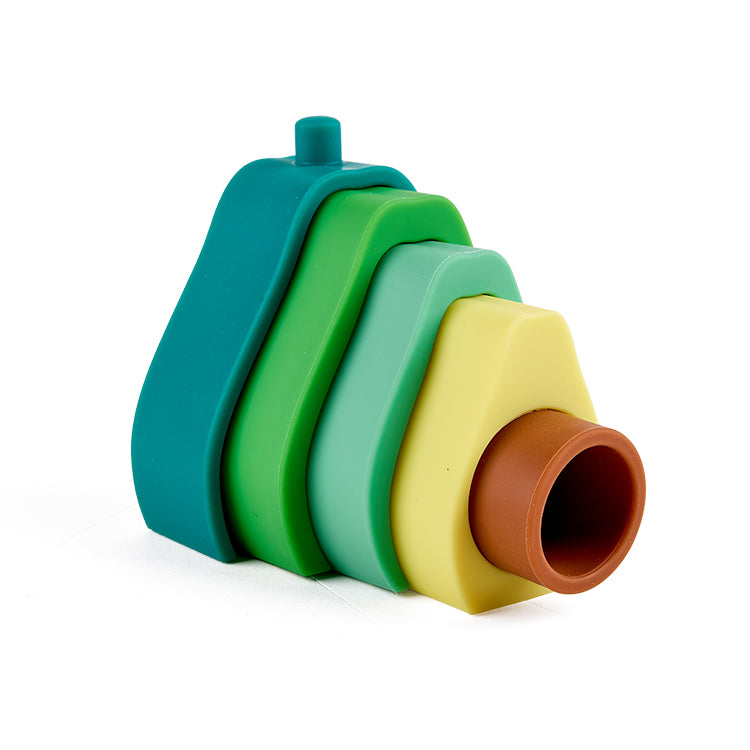Silicone Stacking Avocado