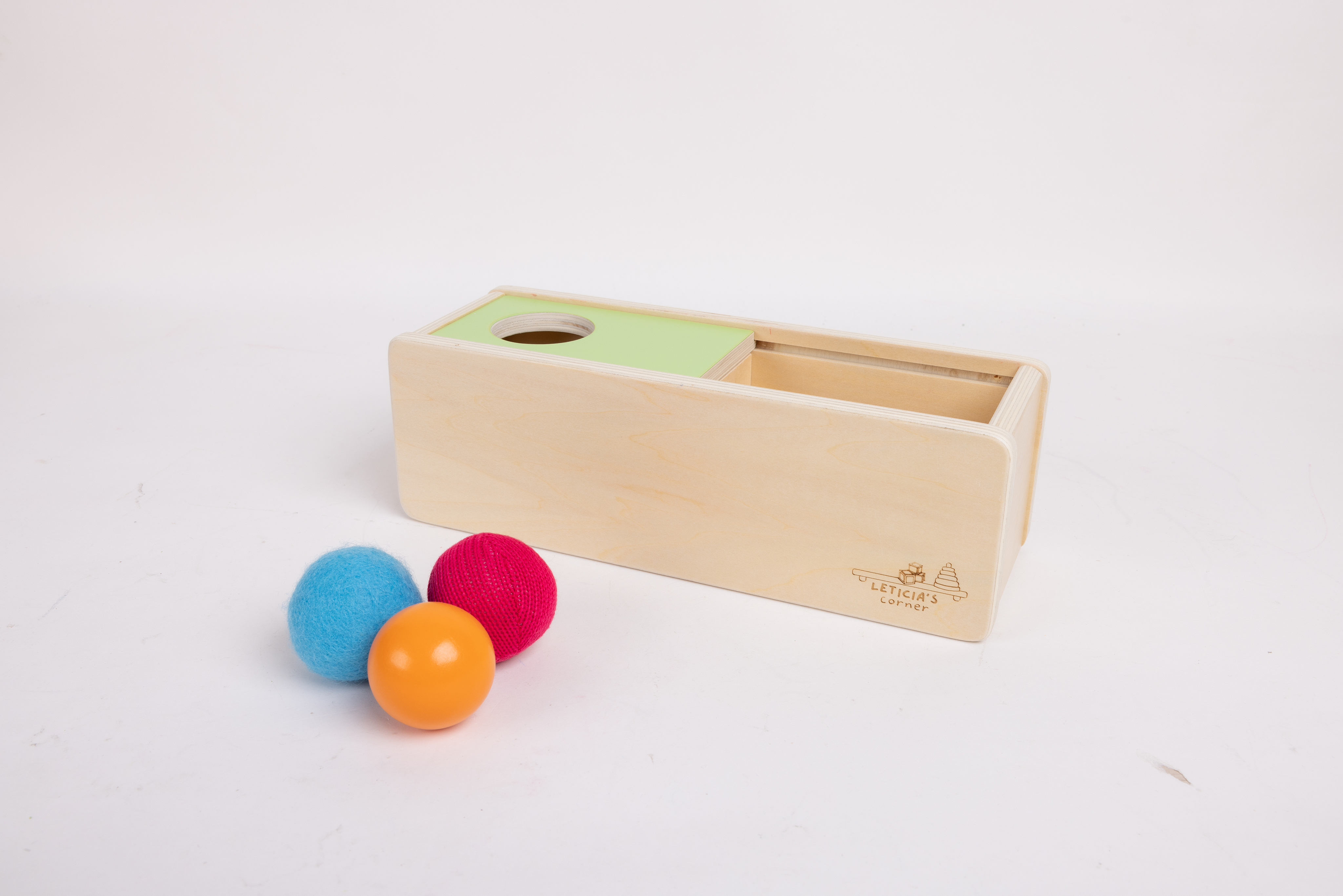 Box with Sliding Lid - IFIT Montessori