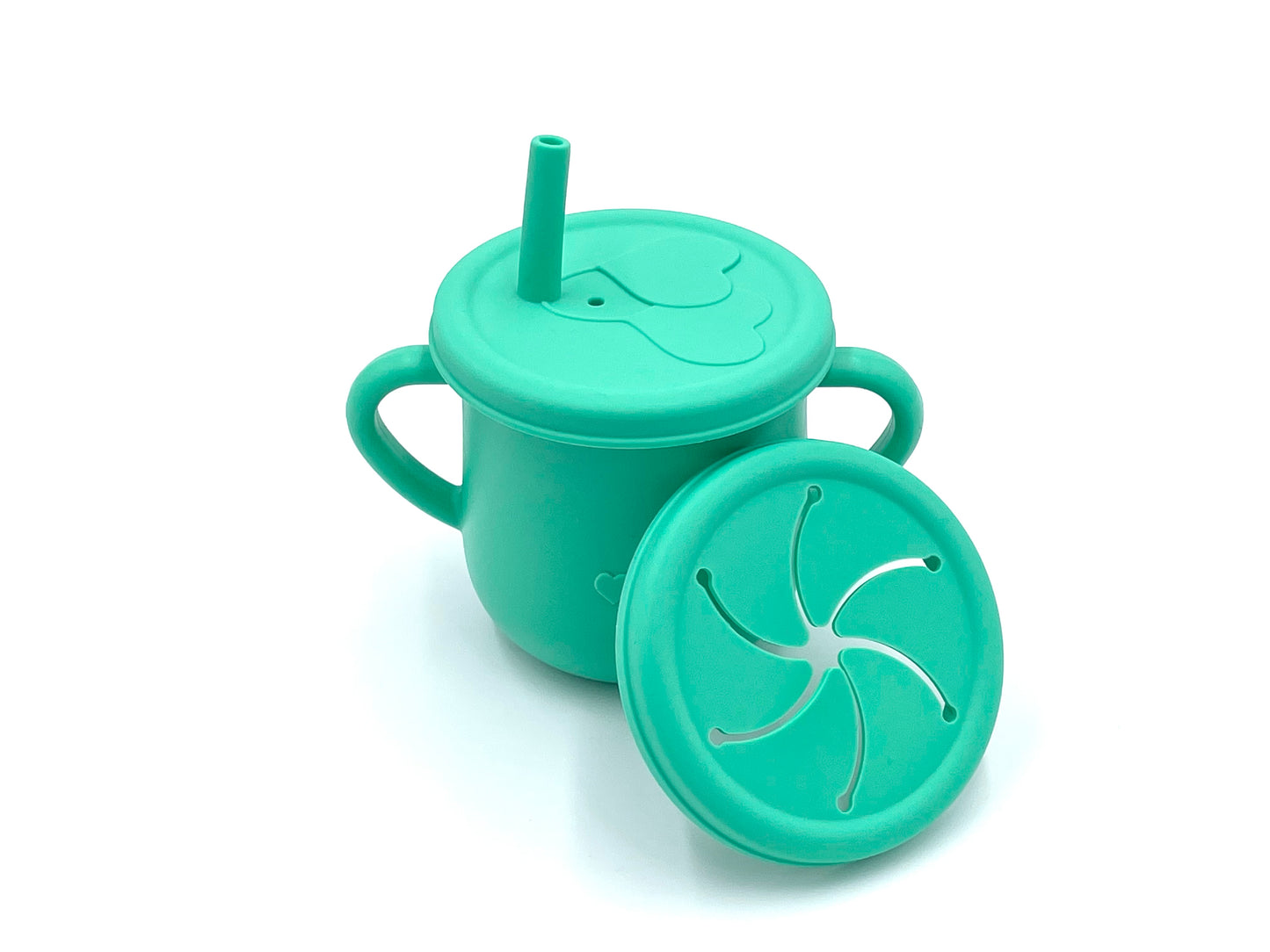 Sippy Cups with Extra Snack Lid