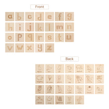 Load image into Gallery viewer, Wooden 3-Letter Word Board