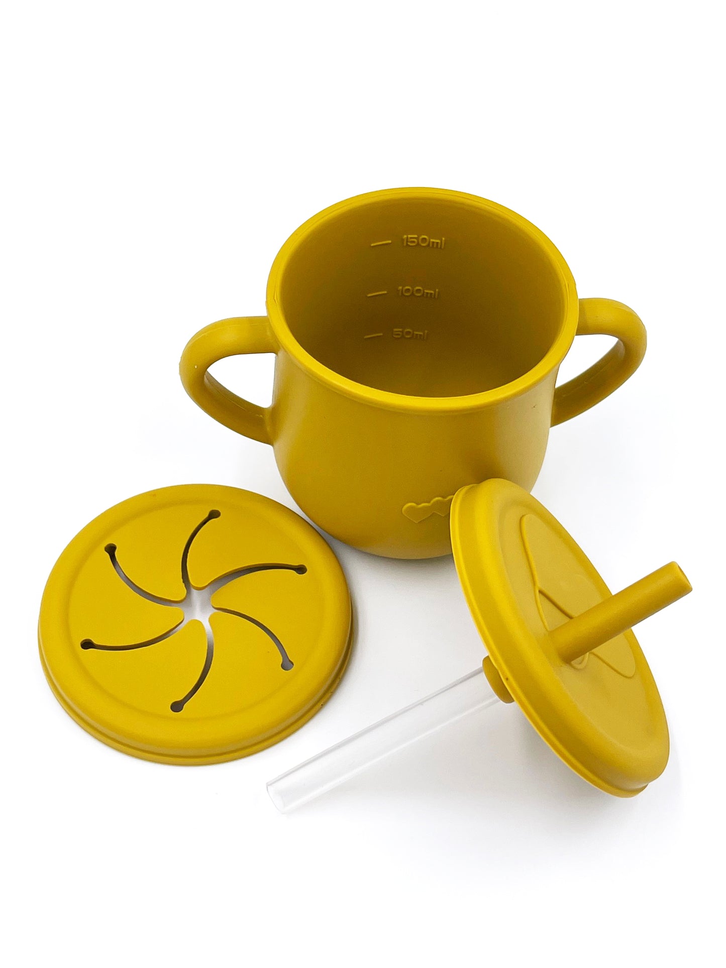 Sippy Cups with Extra Snack Lid