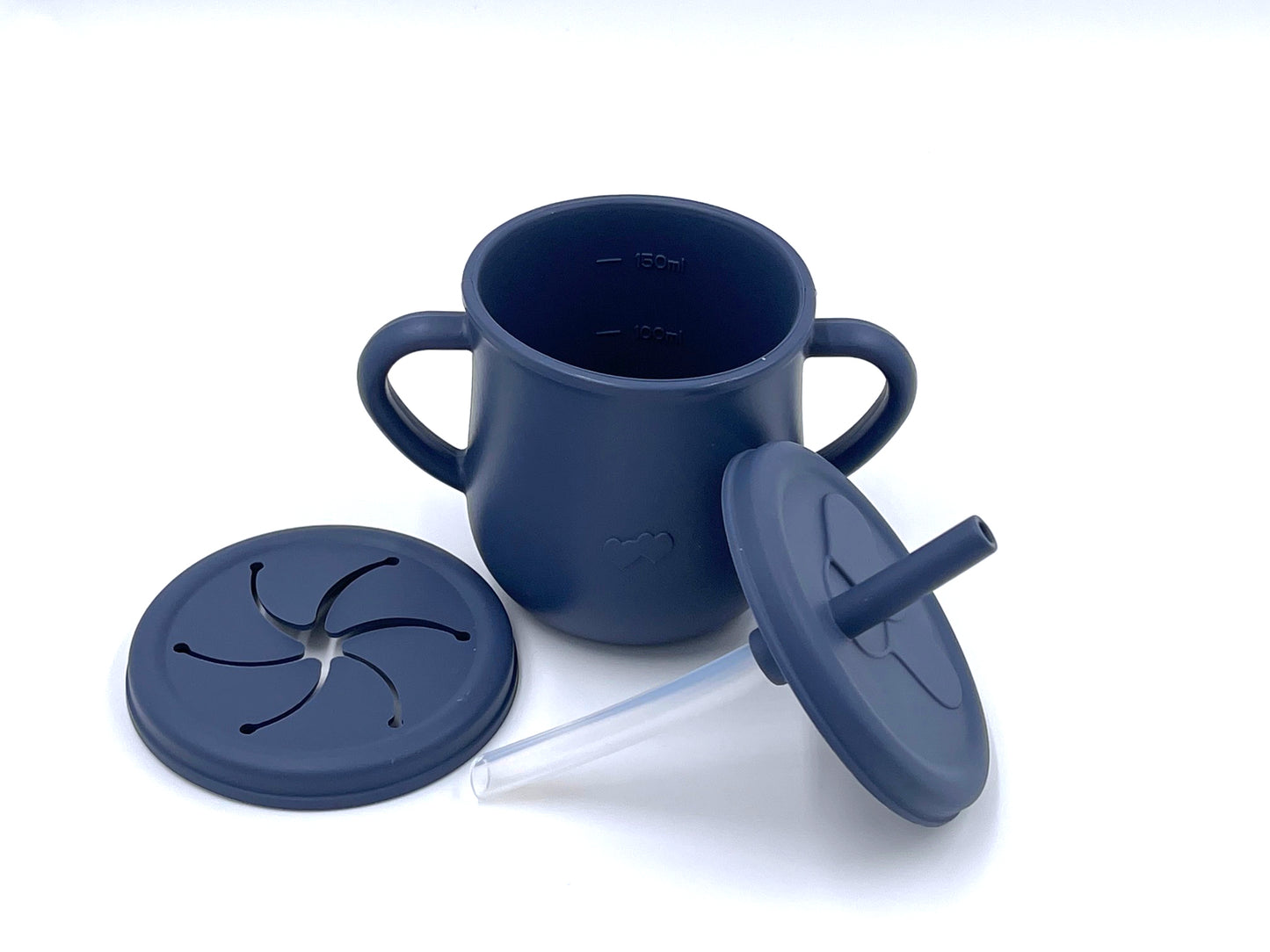 Sippy Cups with Extra Snack Lid