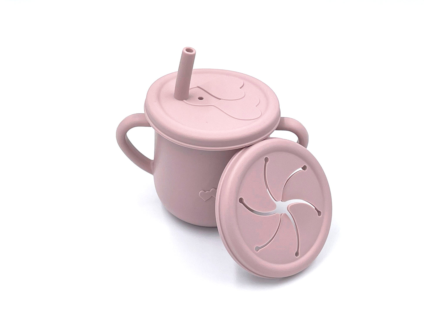 Sippy Cups with Extra Snack Lid