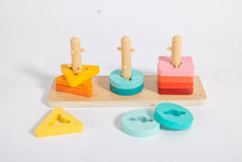 Load image into Gallery viewer, Twist and Pivot Stacking and Sorting Toy for Toddlers
