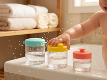 Load image into Gallery viewer, Montessori-Inspired Grip Canisters with Lid
