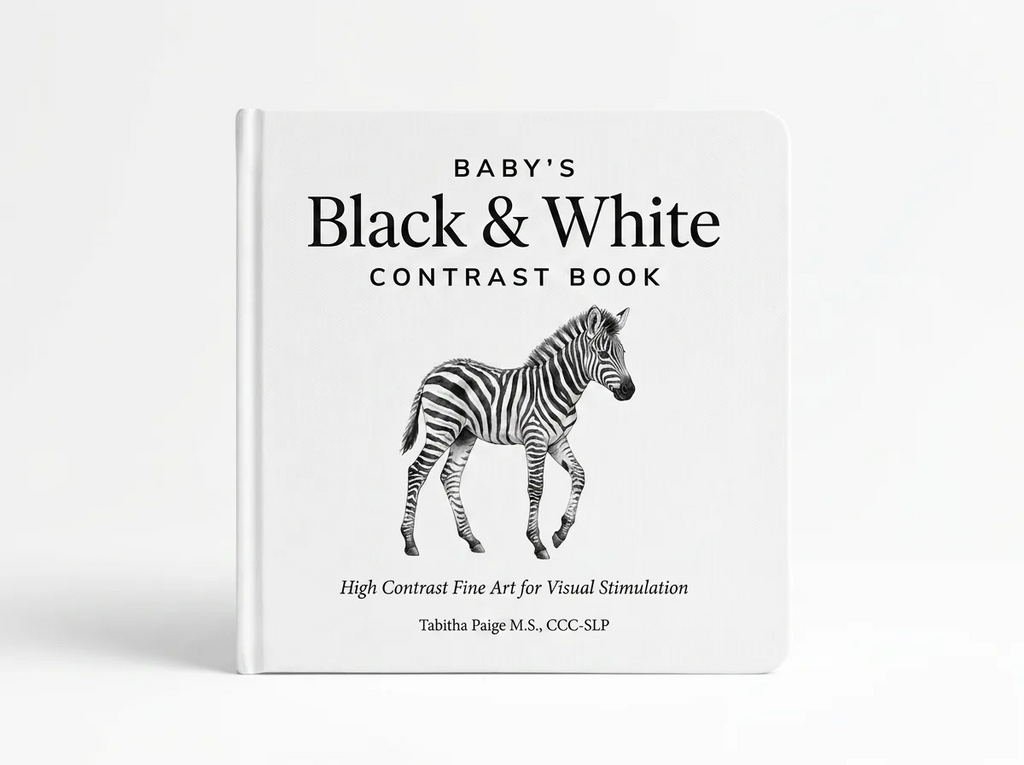 Black and White Contrast Book for Baby