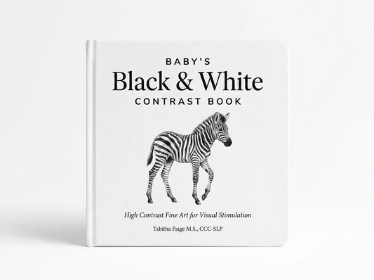 Black and White Contrast Book for Baby