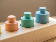 Load image into Gallery viewer, Montessori Colored Cylinder Blocks
