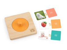 Load image into Gallery viewer, Infant First Puzzle with Insertable Pictures
