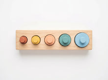 Load image into Gallery viewer, Montessori Colored Cylinder Blocks
