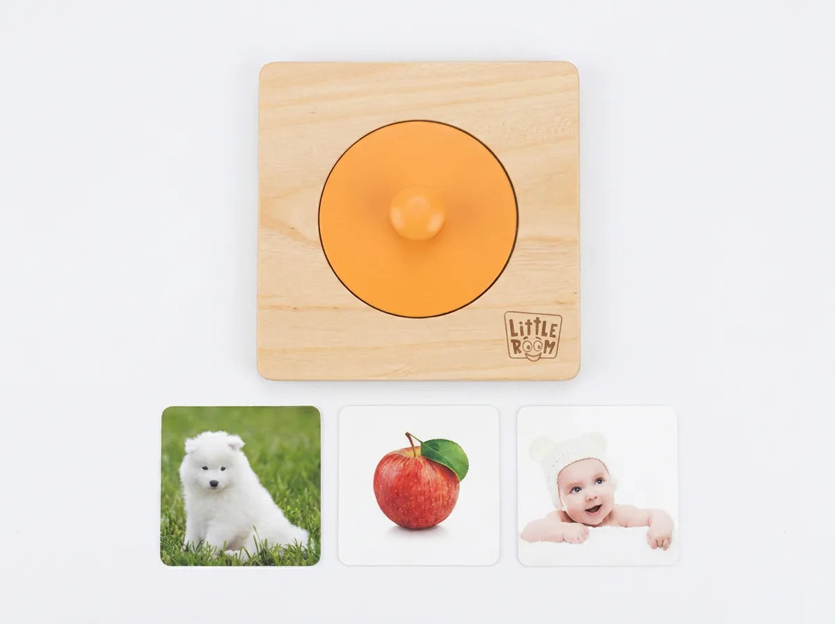 Infant First Puzzle with Insertable Pictures