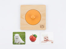 Load image into Gallery viewer, Infant First Puzzle with Insertable Pictures
