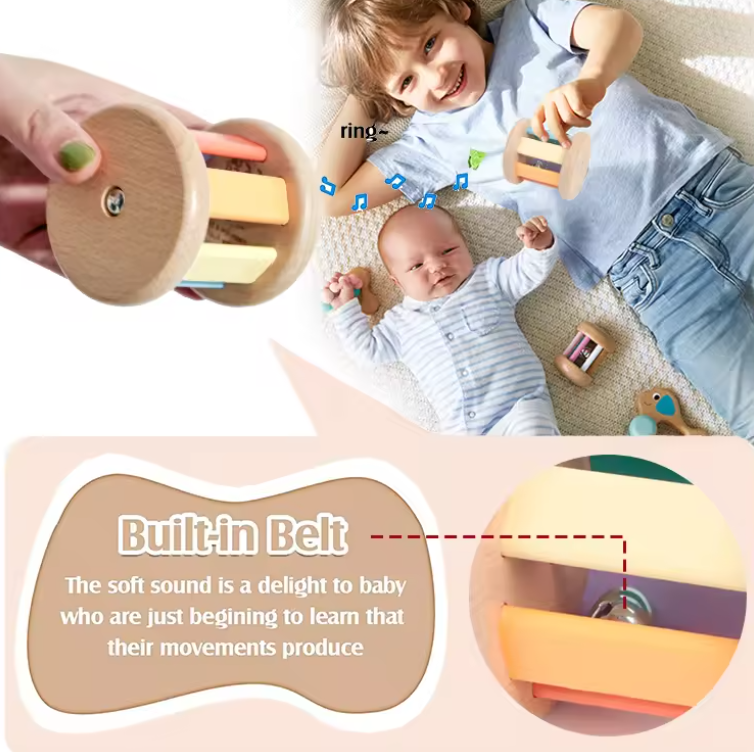 Montessori-Inspired Rolling Rattle