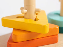 Load image into Gallery viewer, Twist and Pivot Stacking and Sorting Toy for Toddlers
