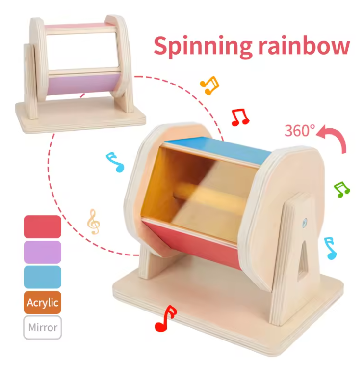 Montessori-Inspired Spinning Drum