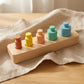 Montessori Colored Cylinder Blocks