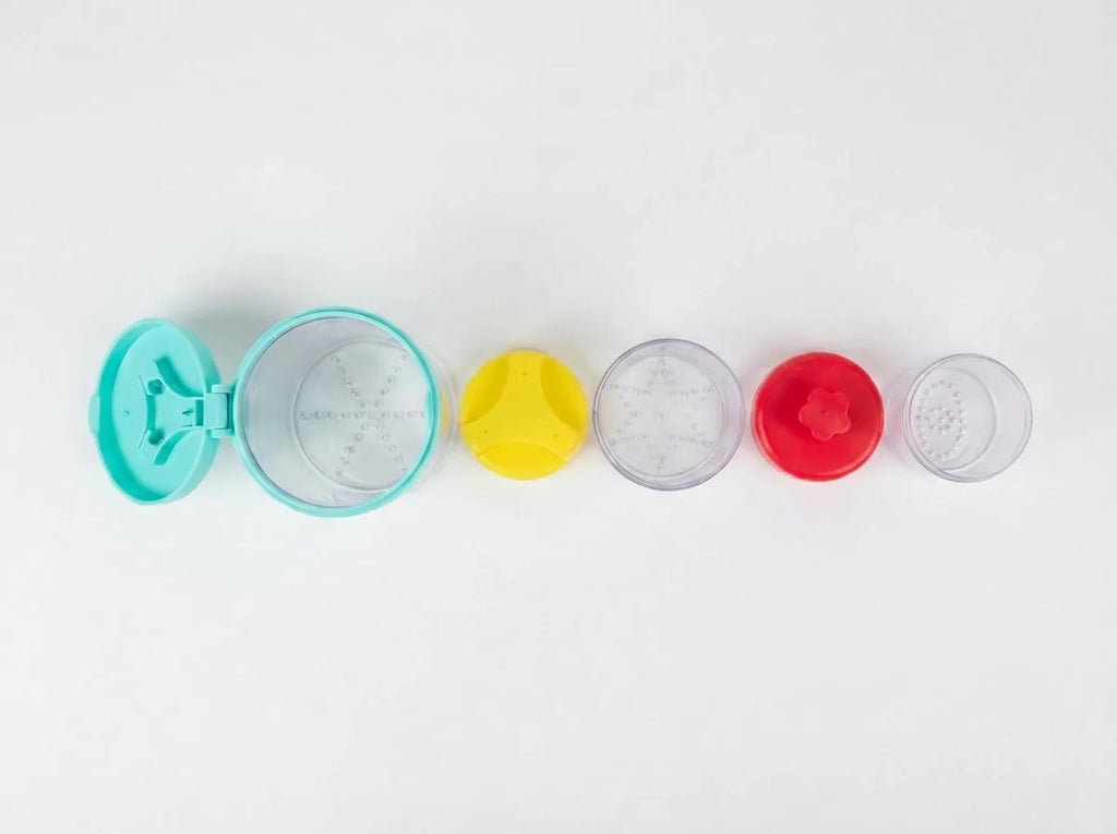 Montessori-Inspired Grip Canisters with Lid