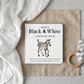 Black and White Contrast Book for Baby