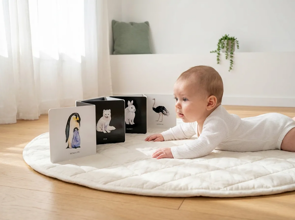 Black and White Contrast Book for Baby