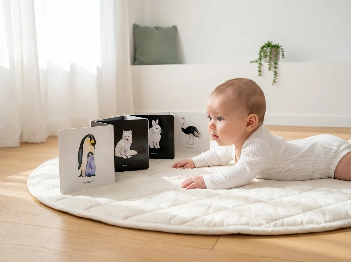 Black and White Contrast Book for Baby