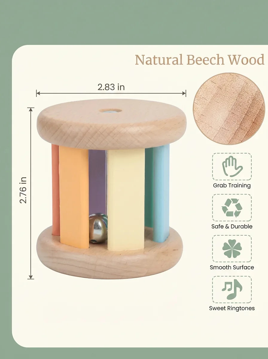 Montessori-Inspired Rolling Rattle