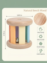 Load image into Gallery viewer, Montessori-Inspired Rolling Rattle
