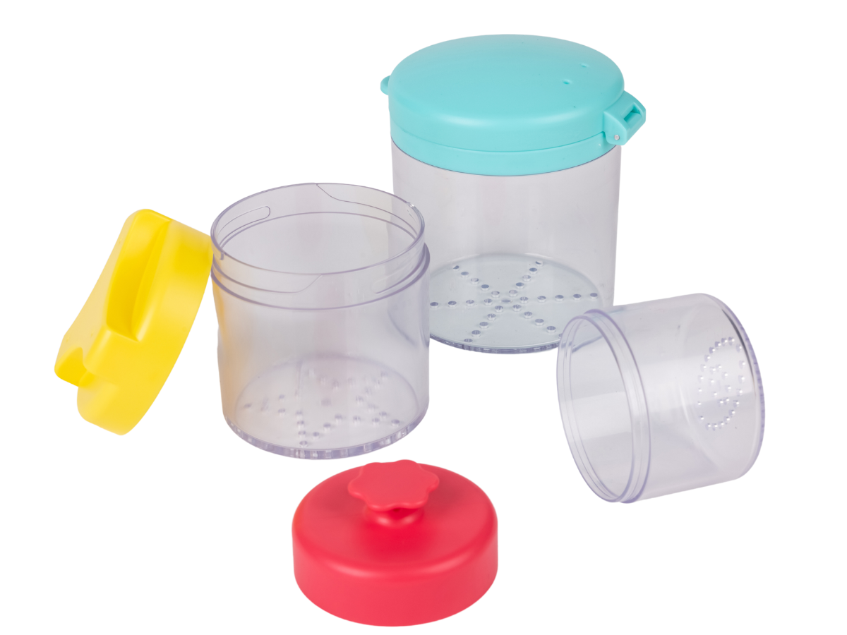 Montessori-Inspired Grip Canisters with Lid – Leticia's Corner