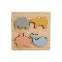 Load image into Gallery viewer, Colored Animal Puzzle
