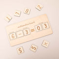 Wooden Arithmetic Board