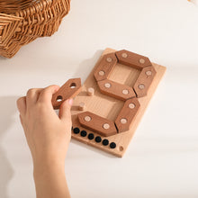Load image into Gallery viewer, Wooden Number Construction Board
