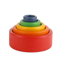 Load image into Gallery viewer, Wooden Stacking Circular Bowls
