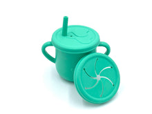 Load image into Gallery viewer, Sippy Cups with Extra Snack Lid
