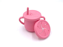 Load image into Gallery viewer, Sippy Cups with Extra Snack Lid
