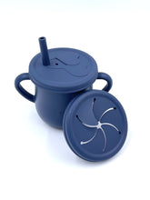 Load image into Gallery viewer, Sippy Cups with Extra Snack Lid

